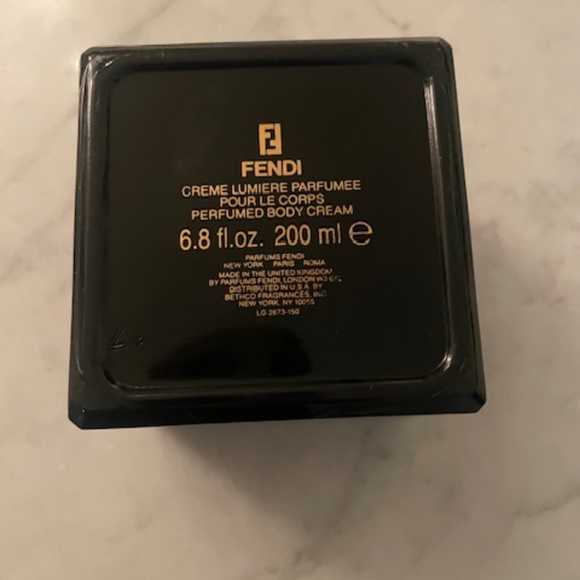 Fendi Black Box Container Vintage - Picture 5 of 5